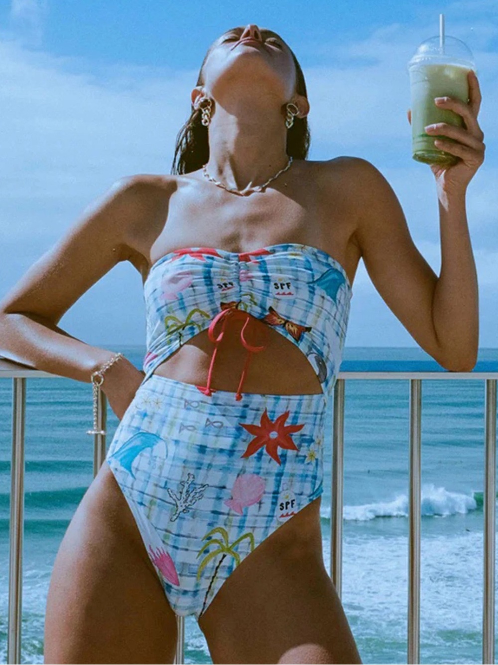 🔥🔥BILLABONG - LOTTIE HALL SUMMER BANDEAU ONE PIECE🔥🔥
